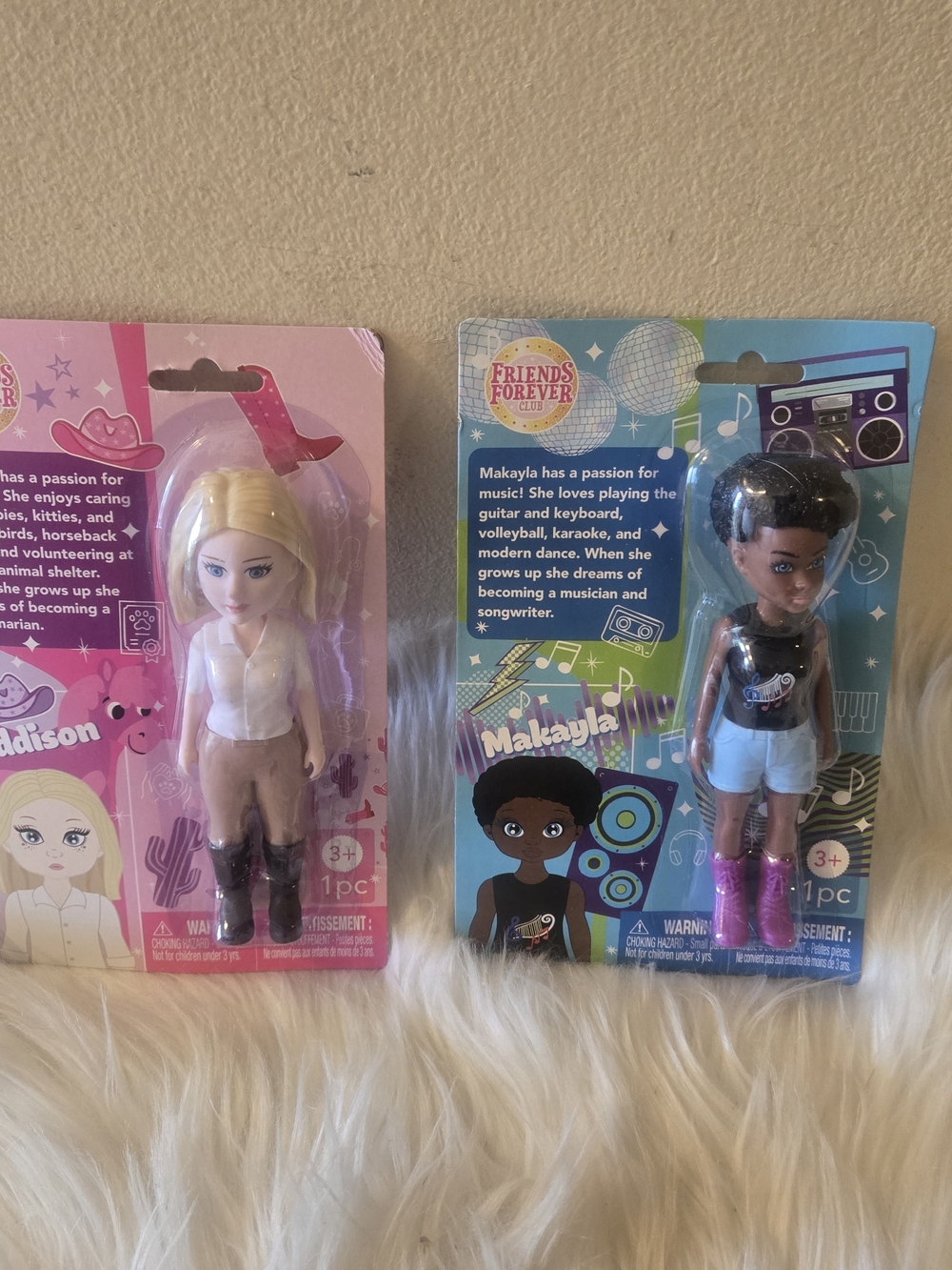 Friends Forever Club Addison Horseback Rider & Makayla Music Set of 2